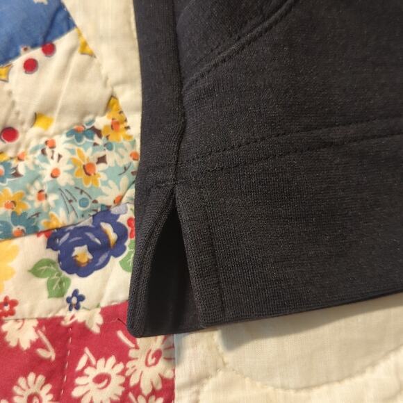 Woolrich Black Bomber Style Full Zip Sweatshirt Women's Size L - Picture 8 of 8